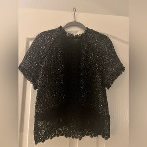 zara black shirt medium